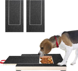 Krabplank voor honden, krabplank voor hondennagels met geïntegreerde traktatiedoos Schuurpapier Multifunctioneel stressvrij krabkussen voor honden voor nagelverzorging van huisdieren Schuren