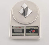 Handdoekhaak SUS 304 roestvrij staal spiegel gepolijst zilver kapstok wandmontage vierkant badkameraccessoires zelfklevend - 2 haken