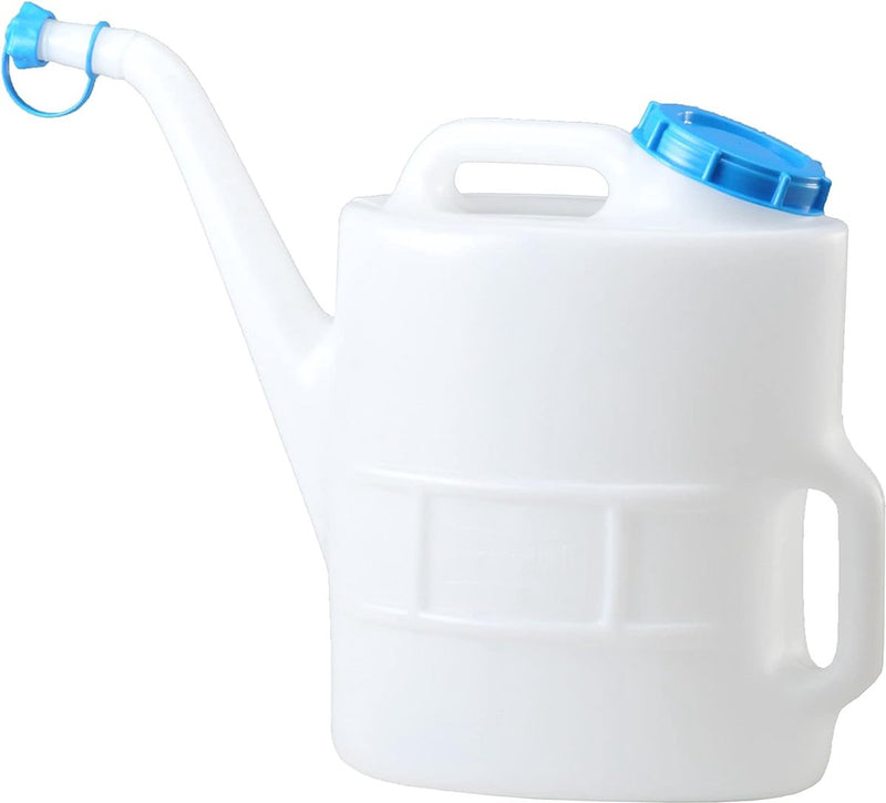 Drinkwaterkan | Vulkan | 13 liter, voedselveilig gemaakt van HDPE, afsluitbaar, 2 handgrepen, ideaal voor caravans, campers en kamperen, natuurlijke kleur