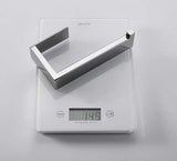 Toiletrolhouder zonder deksel SUS 304 roestvrij staal Stijlvolle badkamer toiletrolhouder Wandmontage Zelfklevend Geen boren nodig Spiegel gepolijst