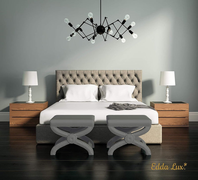 Hoeslaken voor matrassen van 20-40 cm, 200 x 220-240 tot 220 x 220-240 cm, Oeko-Tex, katoen m. 5% elastaan, premium hoeslaken voor boxspringbed, wit