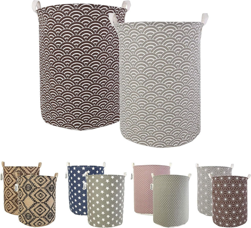 Wasmand, 45 x 35 cm, diverse kleuren en motieven/patronen