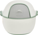 babypot deluxe 4in1, potje + toiletbril + kruk + dispenser voor vochtige doekjes, vanaf ca. 18 maanden tot ca. 4 jaar, Kasimir, wit
