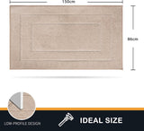 Schoonloopmat voor binnen, 86 x 150 cm, antislip en machinewasbaar, hondenmat, zeer absorberend, welkomstmat voor vuil, natte schoenen en poten