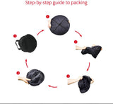 Droognet voor kruiden, 6-laags kruidendroogrek voor planten, met ritssluiting, inklapbaar ophangen, geschikt voor gedroogde bloemen, vis, vlees, kruiden, vruchten om te drogen kleding.