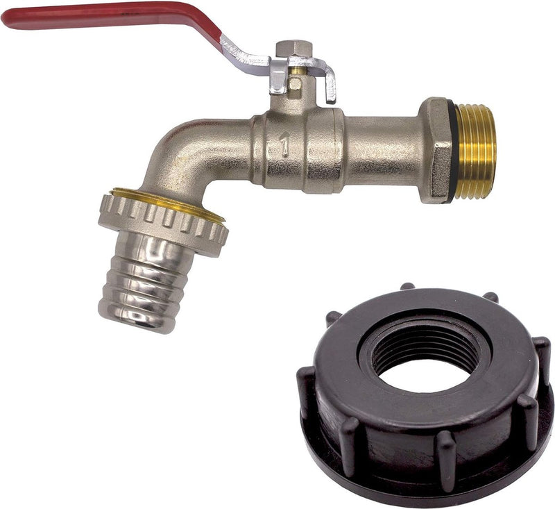 kogelkraan "Profi" 13279, 1", messing, S60x6