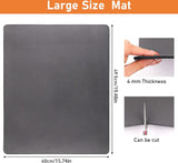 Koffiezetapparaat afdruipmat, 40 x 50 cm, sneldrogende afdruipmat voor serviesrek, keuken, koffiezetapparaat, badkamer, toonbank, bar (grijs)