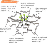 Gebakken eiervormen voor de pan, 11 stuks, roestvrijstalen gebakken eiervorm Gebakken eierpan met handvat