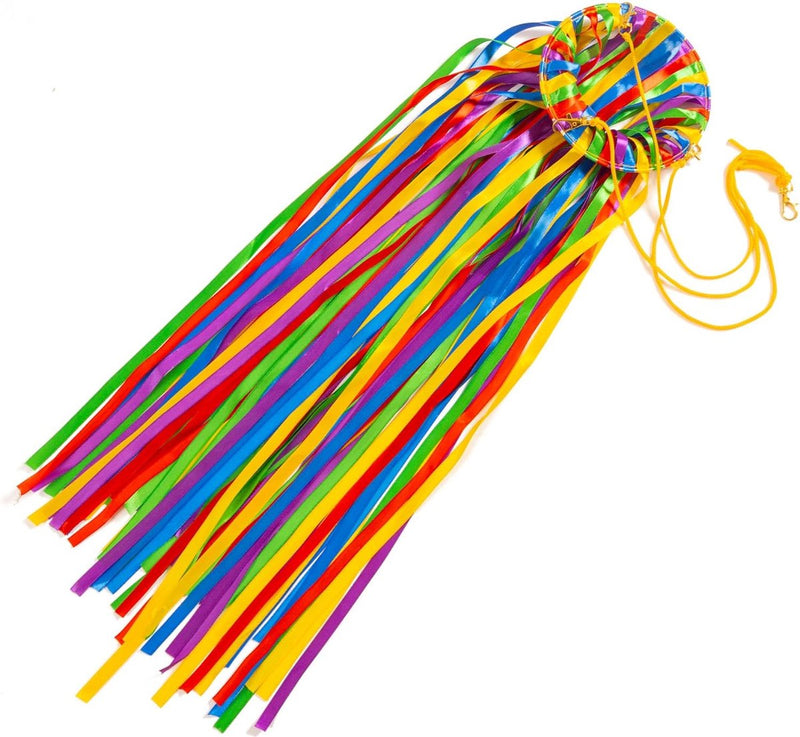 Premium windspel voor buiten, 110 cm lange windzak van glanzend satijn, weerbestendig en kleurrijk, kleurrijke windvaan voor kinderen en volwassenen