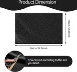 Antislipmat, 150 x 200 cm, tapijt, antisliponderlegger, tapijt, antislip onderlaag, antislip onderlaag, antislip onderlaag, voor plank, lade, auto, tapijt, zwart