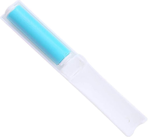 Pluisroller, herbruikbare dierenhaarverwijderaar, pluisverwijderaar, opvouwbaar, draagbaar, wasbaar, afdekking en roller in reisformaat, siliconen, 4 stuks