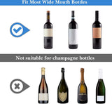 Wijnreistas en koeltas, draagtas voor wijnflessen, picknickkoeler Waterdranken Bierfles Geïsoleerde handtas van neopreen voor reizen met veilig draaghandvat