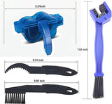 Kettingreiniger fietsketting, fietskettingreiniger, fietskettingreiniger, kettingborstel, reinigingsborstel, gereedschap in set voor kettingen, snel schoon