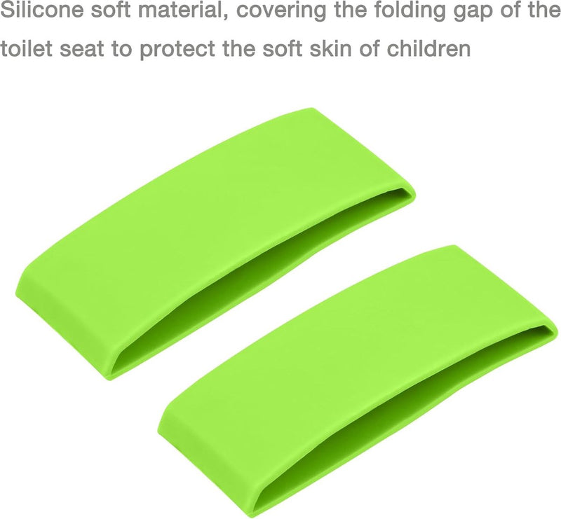 Toiletbrilhoes Opvouwbare toilettrainer voor kinderen| Draagbare reistoiletbril Toiletbrilhoezen met antislip siliconen kussen Recyclebare toiletbril voor reispotje| Groente