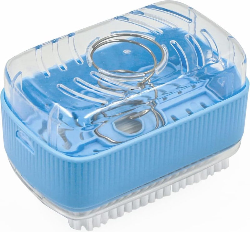 Schuimreinigingsrol, zelfledigende zeepdispenser, zeephouder, creatief, multifunctioneel, met rol en borstel, zeepschuim, zeepbellenstarter, waterdichte zeepdispenser