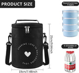 Koeltas, 9 liter, picknicktas, koeltas, isolatietas, lunch, koelbox voor picknick, lunchtas, isolatietas, lunchtas, koeltas voor werk, school en onderweg