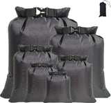 Waterdichte tas, 6 stuks, pakzak, waterdichte droogzak, droogtas voor reizen, raften, drijven, zwemmen, snorkelen, kamperen, fietsen, vissen, kajakken accessoires