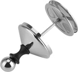 melkopschuimer 400 ml / 800 ml roestvrij staal handschuimer voor handmatige melkopstelling, schuim mengkraan met twee mazen, ideaal voor koffie, latte, warme chocoladekoffie, cappuccino, opschuimer, 800ml