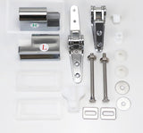 Toiletzitting soft-close scharnier, scharnier voor zacht sluitende toiletbril