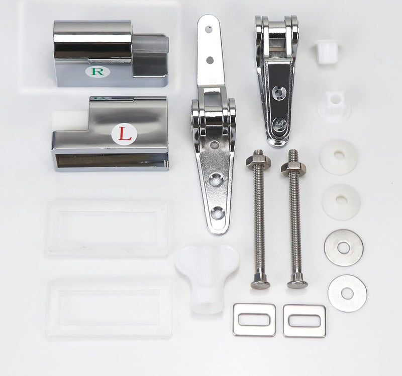 Toiletzitting soft-close scharnier, scharnier voor zacht sluitende toiletbril