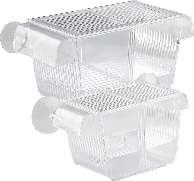 Opkweekbak aquarium (M), opbergbak/opbergbak voor aquarium, babybadje, quarantainebekken, kweekbekken - 208 x 97 x 100 mm