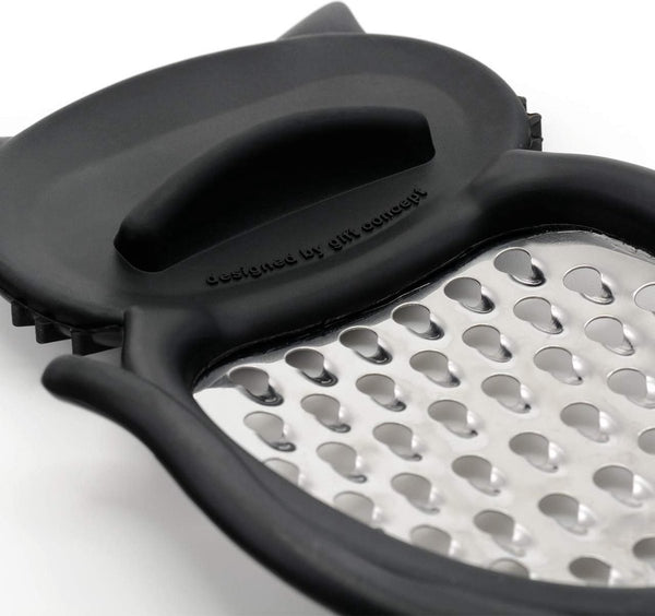 kaasrasp in kattenvorm, keukengerei van silicone, roestvrij staal, rasp voor groenten, fruit, kaas