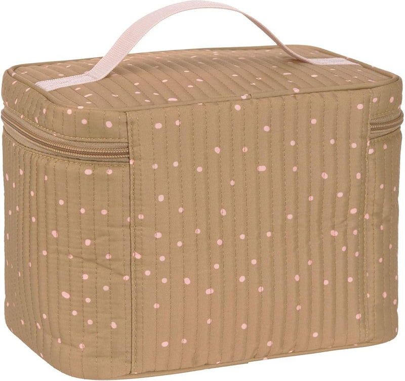 Baby Verkleedtafel Organizer Luier Organizer to Go / Casual Kinderkamer Caddy To Go Dots Curry, Geel