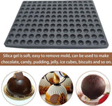 Bakmat, hondenkoekjes mini halve bal (2 cm), siliconen bakmat, hondenkoekjes bakvorm met deegspatel, anti-aanbaklaag, bakvorm voor doe-het-zelf hondenkoekjes en lekkernijen (grijs)