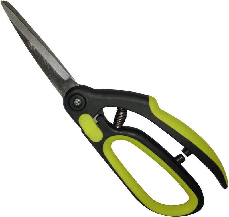 snoeischaar – buchsbaumschere met lemmet van roestvrij staal 95 mm lang – heggen-en buchsschere met 1-hand-bediening – heggenschaar met klingen roestvrij – tuingereedschap & tuin-accessoires