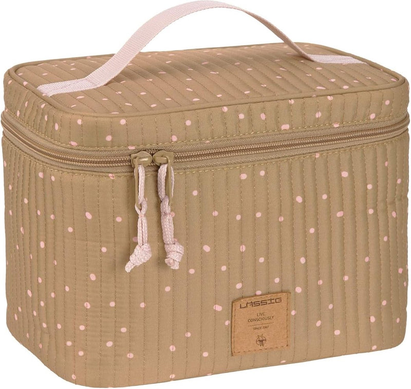 Baby Verkleedtafel Organizer Luier Organizer to Go / Casual Kinderkamer Caddy To Go Dots Curry, Geel