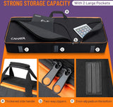 Toetsenbordtas, elektrisch toetsenbord, piano, zachte tas, draagbaar, 600D Oxford-doek, 12 mm dik gevoerde case, met zijhandgrepen en verstelbare schouderriem