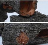 Liggende boomstam als aquariumdecoratie, hars grot aquarium decoratie, ornamenten ideaal voor kleine garnalen vis