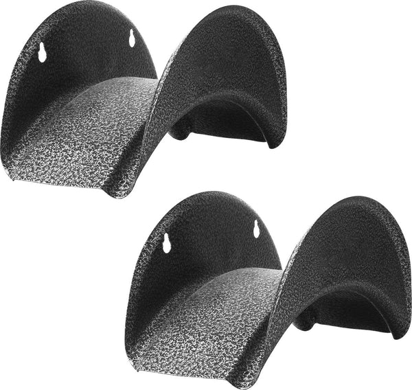 Slanghanger van hardstaal, 2 stuks wandhouder (tuinslanghouder, autoslang en koordhanger, versteviging, tuinslangrek met schroeven en expansiebouten