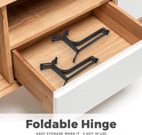 Set van 4 verbeterde antislipbordstandaarden voor display, 6 inch plaathouder displaystandaard, fotolijsthouderstandaard, zwart ijzeren ezelstandaard voor foto, decoratieve plaat, tafelkunst