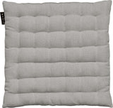 Pepper zitkussen, katoen, licht ijsgroen, 40 x 40 x 3 cm, grijs, 40 x 40 cm