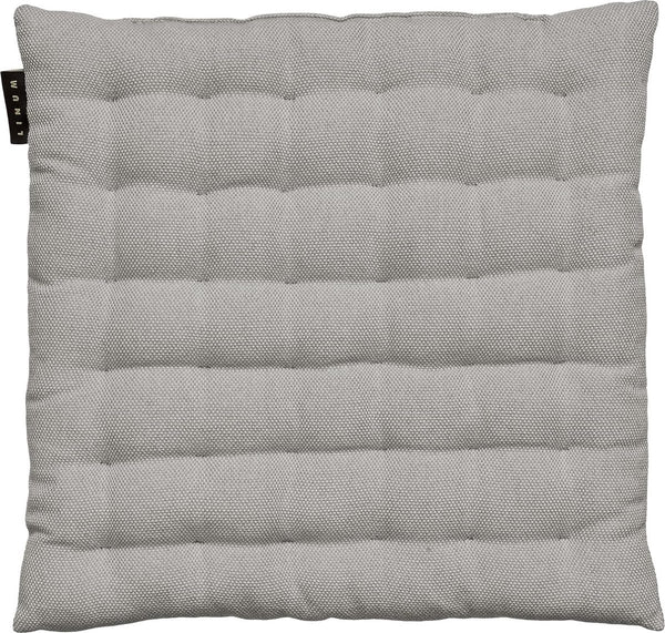 Pepper zitkussen, katoen, licht ijsgroen, 40 x 40 x 3 cm, grijs, 40 x 40 cm