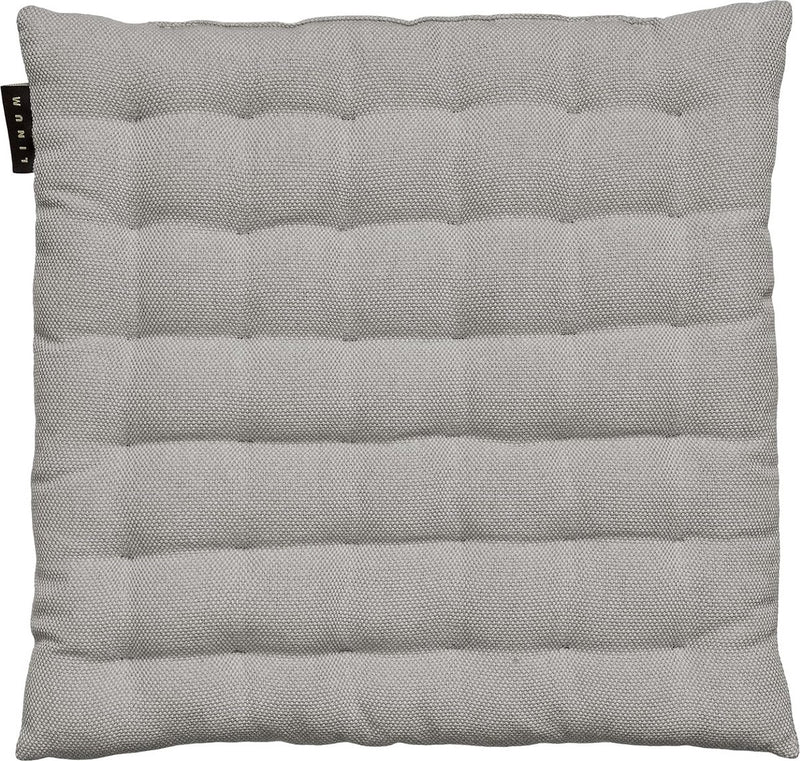 Pepper zitkussen, katoen, licht ijsgroen, 40 x 40 x 3 cm, grijs, 40 x 40 cm