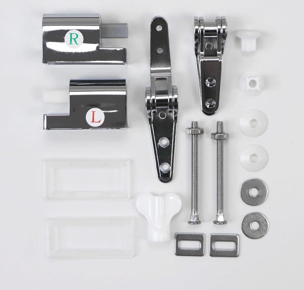 Toiletzitting soft-close scharnier, scharnier voor zacht sluitende toiletbril