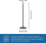 Zwarte toiletrolhouder vrijstaand: roestvrijstalen toiletrolhouder opbergstandaard voor het opbergen van reserverollen - toiletrolhouder voor badkamer