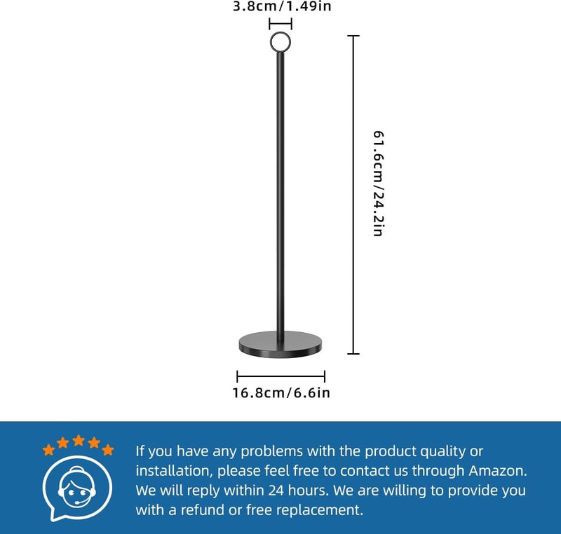 Zwarte toiletrolhouder vrijstaand: roestvrijstalen toiletrolhouder opbergstandaard voor het opbergen van reserverollen - toiletrolhouder voor badkamer