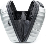 Collectie 02 + BC, Zilver metallic, Hardshell Beautycase