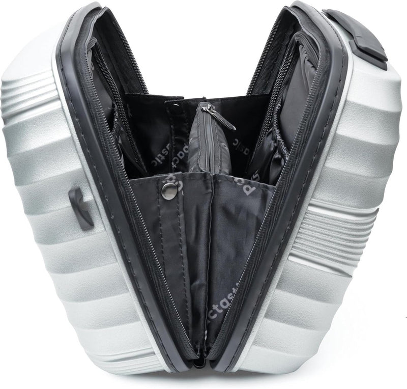 Collectie 02 + BC, Zilver metallic, Hardshell Beautycase