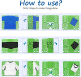 Kledingvouwer, verstelbaar, om gemakkelijk broeken, hemden, truien, T-shirts netjes op te kunnen vouwen