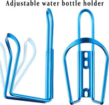 1 stuks lichtgewicht bidonhouder, ultralichte fietsbekerhouder, sportfietsfleshouder, fietsbekerhouder voor e-bikes, trekkingfietsen, racefietsen, mountainbikes (blauw).