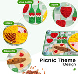 Hondensnuffelmat, hondenmat voor geurtraining en langzaam eten, hondenpuzzelspeelgoed, bevordert het natuurlijke foerageren (100x70cm)