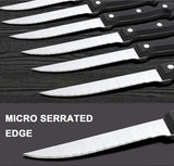 Bestekset voor 6 personen, 36-delige roestvrijstalen bestekset met steakmes, bestekset met mes, vork, lepel, bestek voor thuis, feest, restaurant, vaatwasmachinebestendig