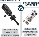 16 cm roestvrijstalen deurgrendel boutgrendel