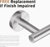 Handdoekhouder badkamer handdoekhouder roestvrij staal 18/8 badhanddoekhouder 61 cm handdoekhouder wandmaanden geborsteld