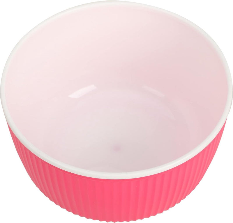 5 x ontbijtgranenschalen - kunststof snackkom - herbruikbare container vaatwasmachinebestendig - slakommen voor de tuin - onbreekbare kommen [selectie varieert] (5 stuks - ontbijtgranenkom - kleurrijk)