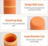 3 stuks tandenborsteletui, reisetui, draagbare tandenborstelhouder, kunststof tandenborstelbeker, waterdichte mondspoelbeker voor reizen, camping, school, groen/blauw/oranje, Meerkleurig